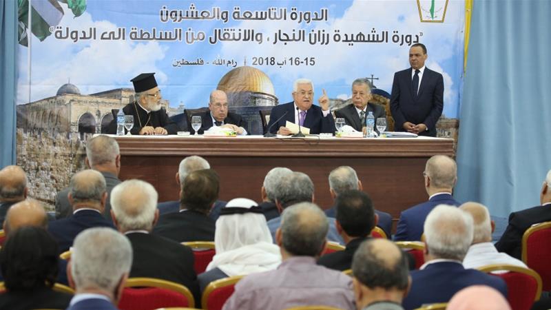 Top Palestinian body calls for suspension of Israel recognition