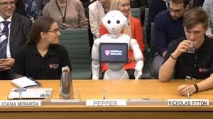 Robot ‘talks’ to MPs about future of AI in the classroom