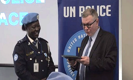 Ghana’s Phyllis Osei is 2018’s UN Female Police Officer