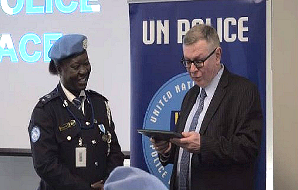 Ghana’s Phyllis Osei is 2018’s UN Female Police Officer