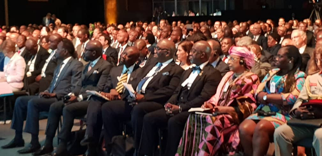 Akufo-Addo meets global financial giants in SA