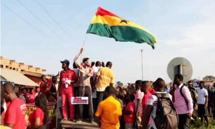 Madina-Adentan demo over highway deaths underway