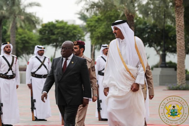 Emir of Qatar lauds Akufo-Addo for ‘governing Ghana well’