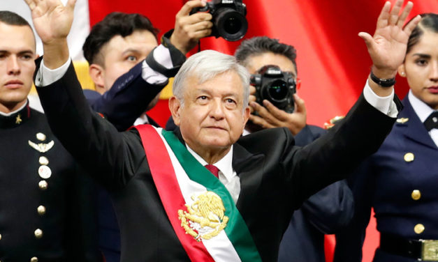 Obrador takes office as Mexico’s 1st leftist president in 70 years