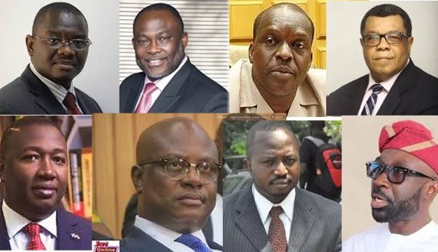 8 NDC flagbearer aspirants boycott filing process over “unreasonable” fees 8 NDC flagbearer aspirants boycott filing process over “unreasonable” fees